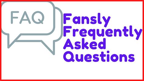 what is fansly|Fansly FAQ: Frequently Asked Questions For Beginner Users